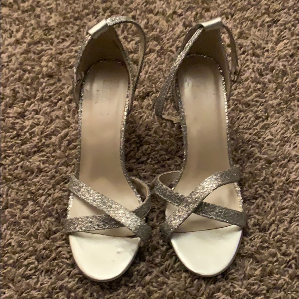 Silver heels